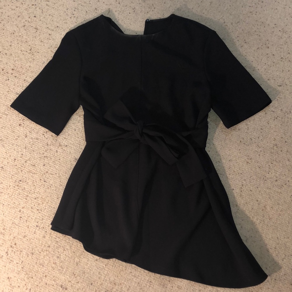 Dark blue blouse